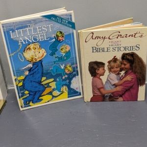 Books Children's Angle Religious reading vtg. Christmas